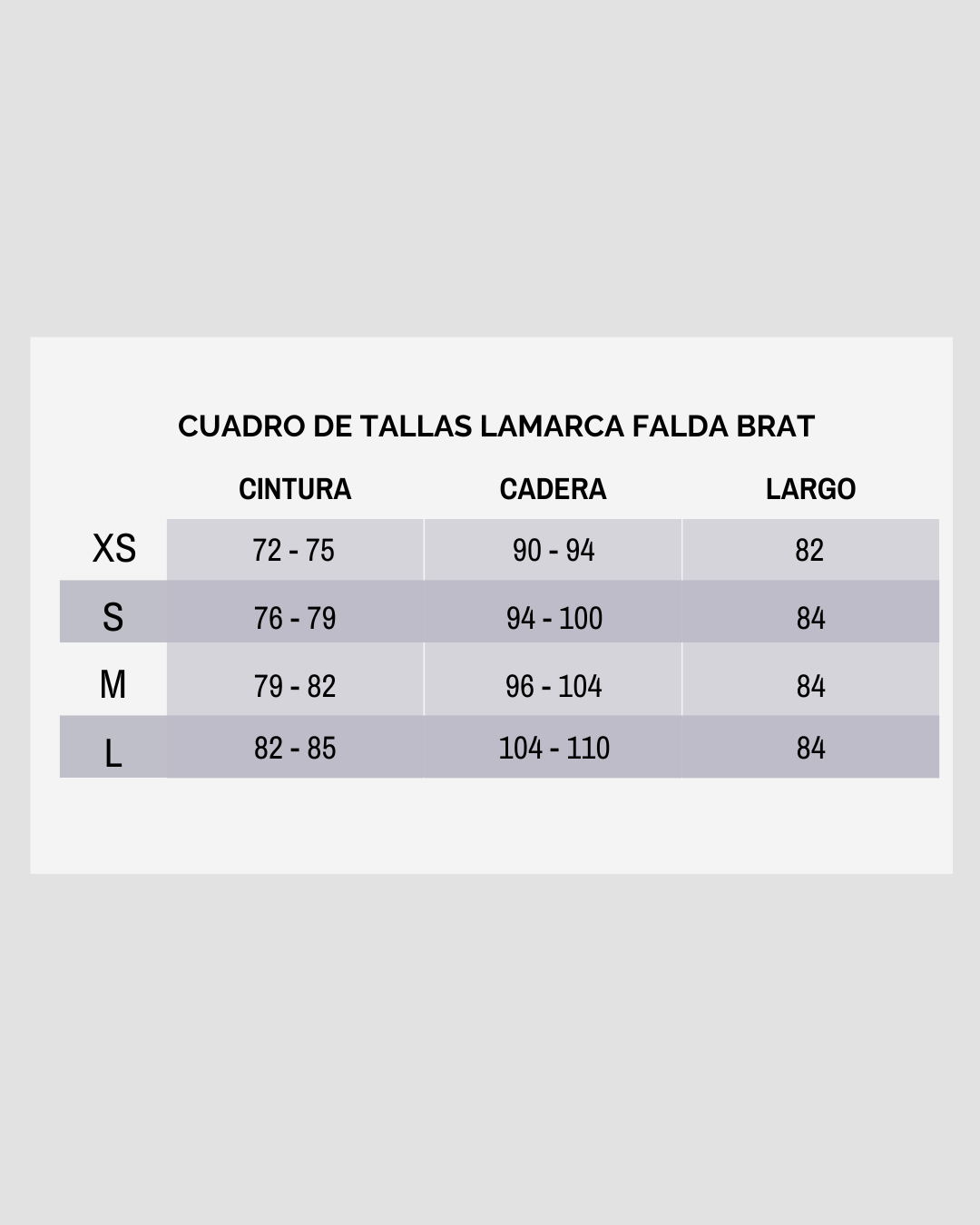 "BRAT" FALDA DENIM TONO ACID GRIS
