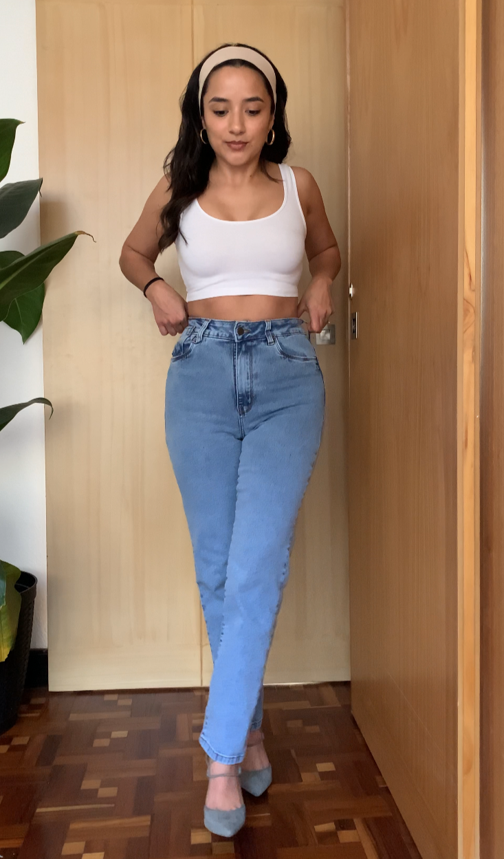 90s BABE STRETCH MOM JEAN