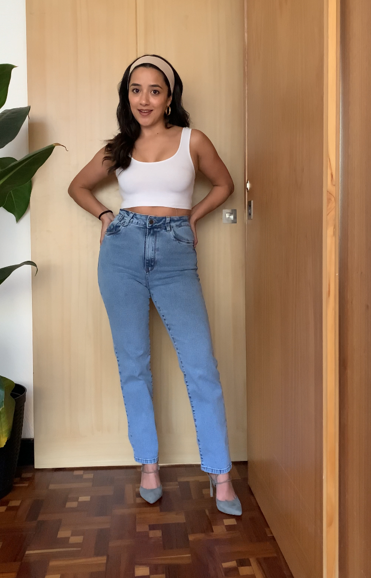 90s BABE STRETCH MOM JEAN