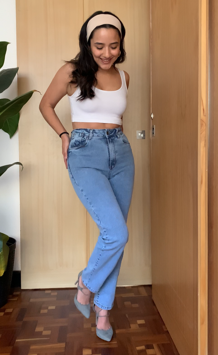 90s BABE STRETCH MOM JEAN