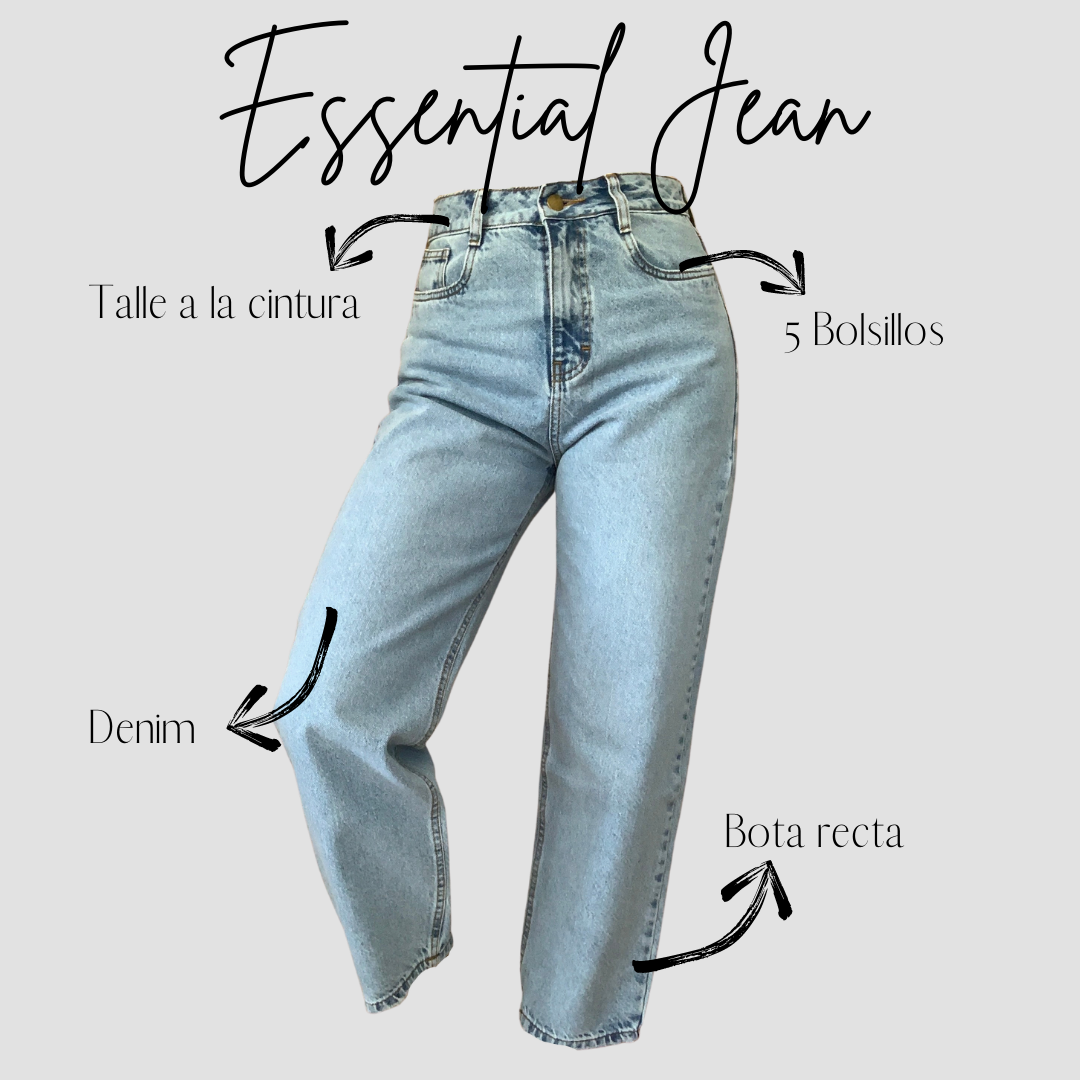 ESSENTIAL JEAN - LAVADO CLARO