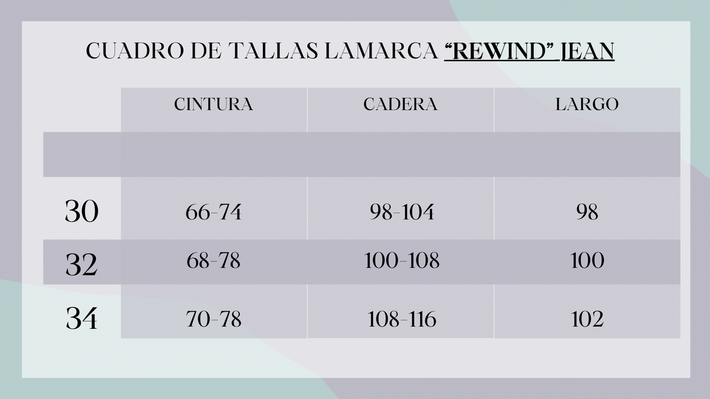 REWIND JEAN - NEGRO VINTAGE